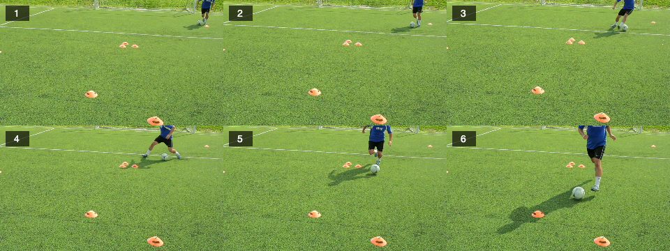 Skill Moves – left scissors body feint