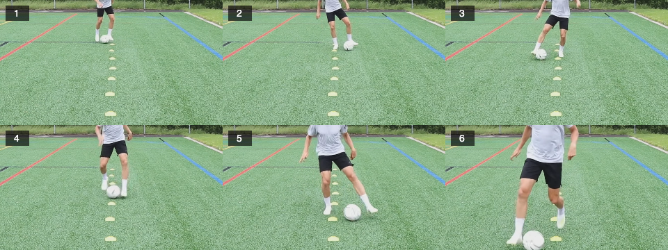 Dribbling - inside inside foundation