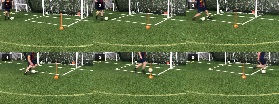 Skill Moves – left double scissors