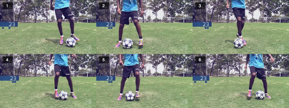 Ball mastery – foundations with alternating sole roll
