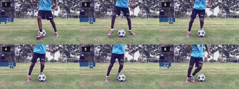 Skill Moves – alternating step overs
