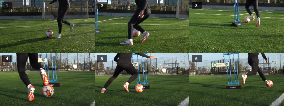 Skill Moves – right crossover feint