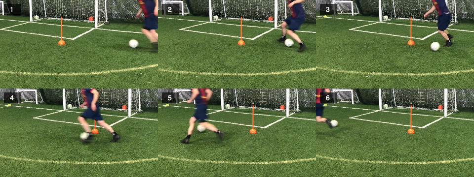 Skill Moves – left scissors